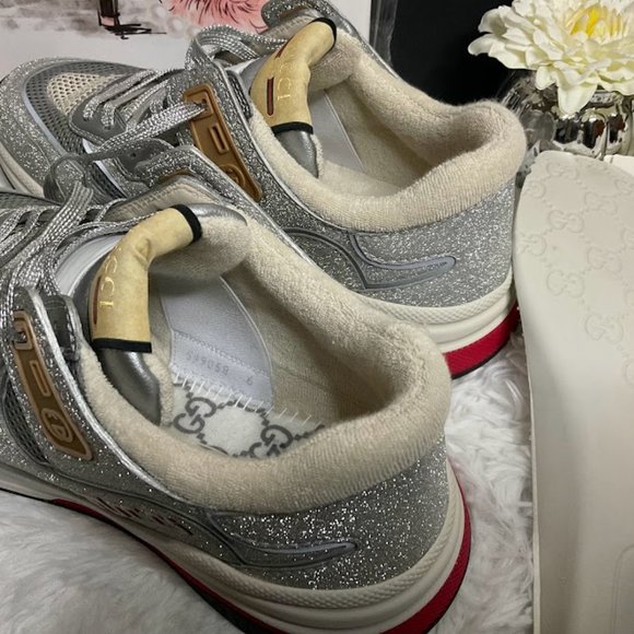 GUCCI ULTRA PACE LOW TOP SNEAKERS - Authentic - Picture 10 of 14